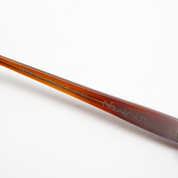 実際に弊社で買取させて頂いたPaul Smith/ポールスミス メガネフレーム アイウェア PS-9366-Rの画像 6枚目