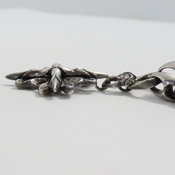 実際に弊社で買取させて頂いたGIGOR/ジゴロウ グリーククロスペンダント レザーネックレスの画像 3枚目