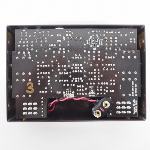 実際に弊社で買取させて頂いたVEMURAM/ベムラム DJ1 ベース用オーバードライブ エフェクター【動作確認済】の画像 7枚目