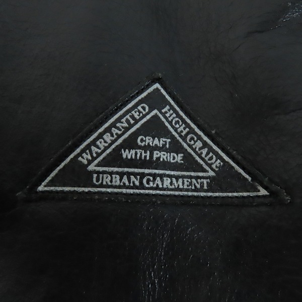 実際に弊社で買取させて頂いたNEIGHBORHOOD/ネイバーフッド 12AW Vincent / BL-JKT レザー ライダース ジャケット 122CCNH-JKM02/Sの画像 5枚目