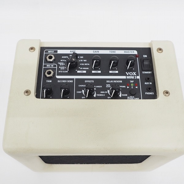 実際に弊社で買取させて頂いたVOX/ヴォックス MINI3 小型ギターアンプ 自宅練習用 コンボアンプ  ACアダプター付【動作確認済】の画像 2枚目