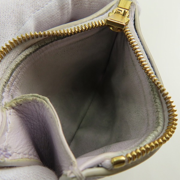 実際に弊社で買取させて頂いたBOTTEGA VENETA/ボッテガヴェネタ イントレチャート/イントレ  ウォレット/三つ折り財布の画像 4枚目