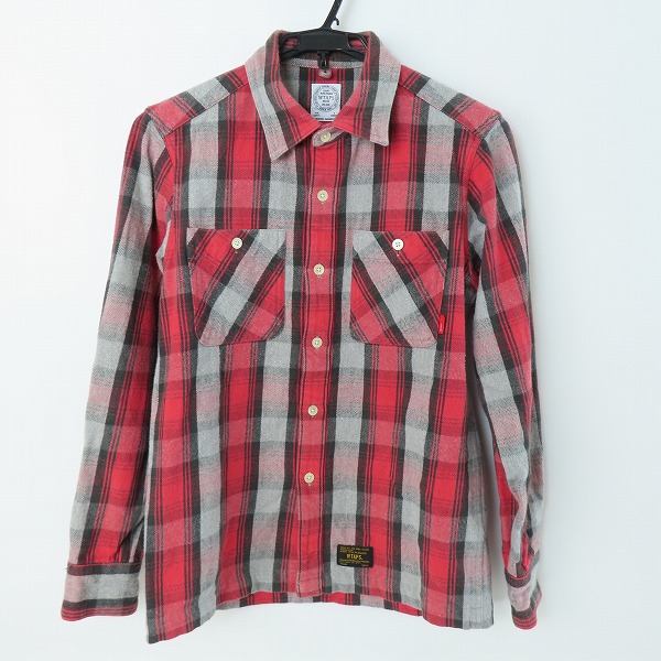 実際に弊社で買取させて頂いたWTAPS/ダブルタップス 15AW "UNION L/S 01" チェックシャツ 152GWDT-SHM05/S