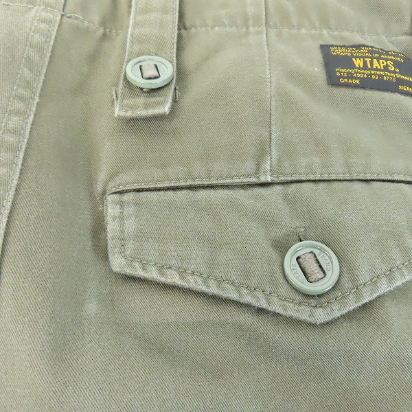 実際に弊社で買取させて頂いたWTAPS/ダブルタップス JUNGLE ENGLAND トラウザーパンツ 152LTDT-PTM01/1の画像 6枚目