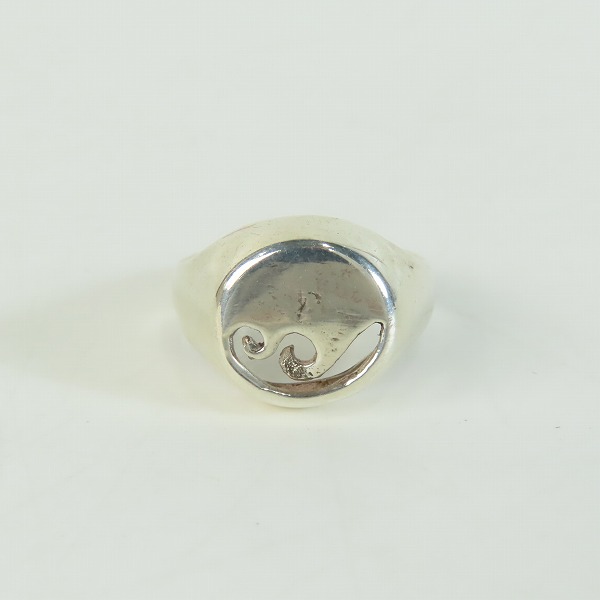 実際に弊社で買取させて頂いたHOLLYWOOD RANCH MARKET/ハリウッドランチマーケット 波モチーフリング/13.5-14の画像 1枚目