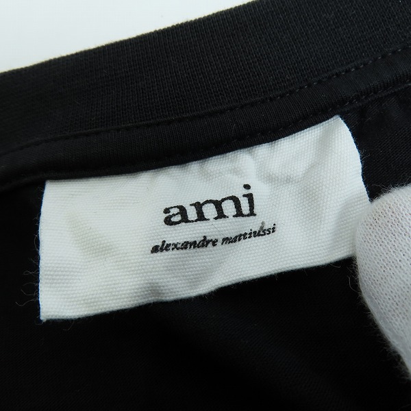 実際に弊社で買取させて頂いたAMI Alexandre Mattiussi/アミ アレクサンドルマテュッシ ロゴ 刺繍 半袖Tシャツ/Lの画像 2枚目