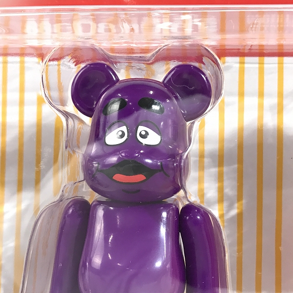 実際に弊社で買取させて頂いた【未開封】メディコムトイ×マクドナルド×ゴジラ BE@RBRICK/ベアブリック ゴジラVSマクドナルド 150％ 4PCS SETの画像 5枚目