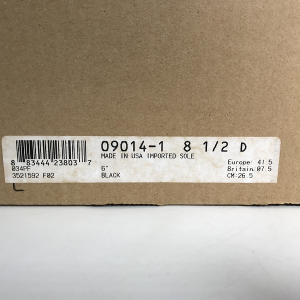 実際に弊社で買取させて頂いたRED WING/レッドウィング BECKMAN BOOTS ベックマンブーツ 9014 /8.5Dの画像 9枚目