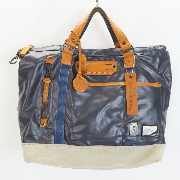 実際に弊社で買取させて頂いたMASTER PIECE/マスターピース×DIESEL/ディーゼル 日本限定 トート/ショルダーバッグ