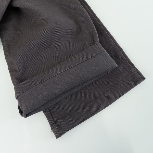 実際に弊社で買取させて頂いたglamb/グラム Davis chino pants /デイビスチノパンツ チャコールグレー系 GB0419/P04/2の画像 6枚目