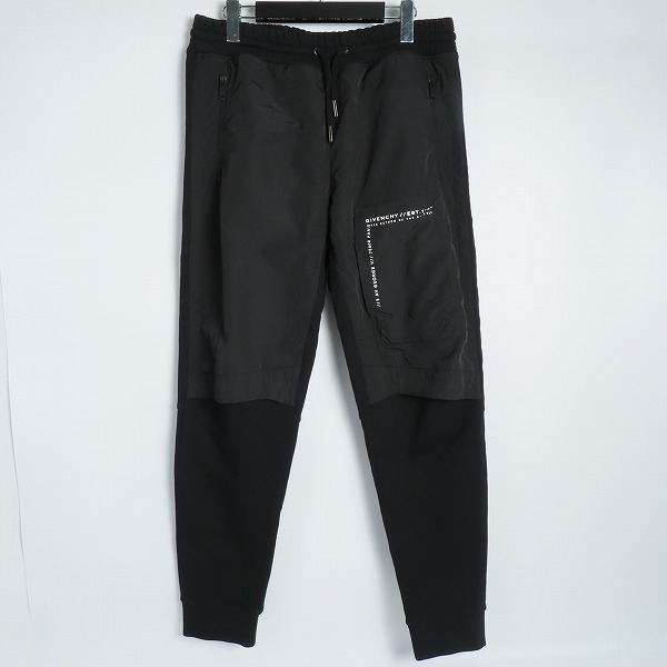 実際に弊社で買取させて頂いた【JPタグ】GIVENCHY/ジバンシィ シップポケット 素材切替 スウェットイージーパンツ BM50RX305B/M