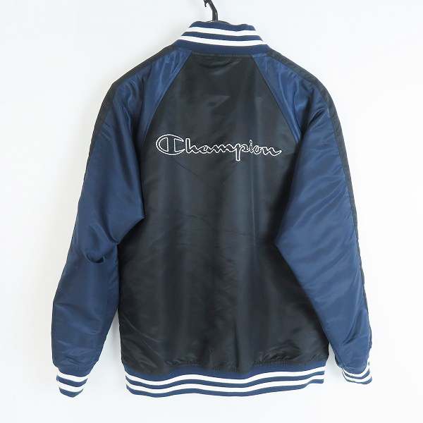 実際に弊社で買取させて頂いたChampion x ATMOS LAB/チャンピオン×アトモスラボ REVERSIBLE JACKET/リバーシブル ジャケット C8-S613/Sの画像 1枚目