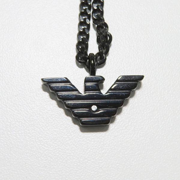 実際に弊社で買取させて頂いたEMPORIO ARMANI/エンポリオアルマーニ ロゴ ネックレスの画像 1枚目