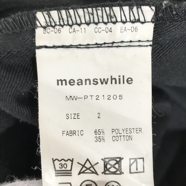 実際に弊社で買取させて頂いたmeanswhile Fat Wrap PT×Dickies /ミーンズワイルファットラップPT×ディッキーズ MW-PT21205 2の画像 4枚目