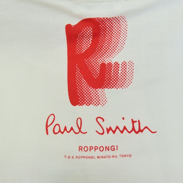 実際に弊社で買取させて頂いたPaul Smith/ポールスミス プリント半袖Tシャツ Lの画像 6枚目