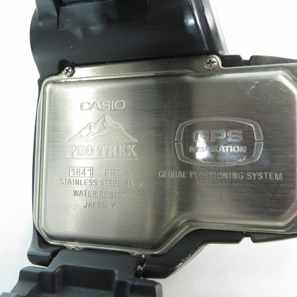 実際に弊社で買取させて頂いたCACIO/カシオ PRO TREK/プロトレック デジタル GPS クォーツ 腕時計/ウォッチ PRT-1【動作未確認】の画像 4枚目