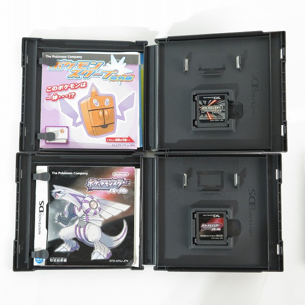 実際に弊社で買取させて頂いた【おまとめ】ニンテンドーDSソフト ポケットモンスター パール/プラチナ/ブラック/ホワイト/レンジャー バトナージ/時の探検隊の画像 1枚目