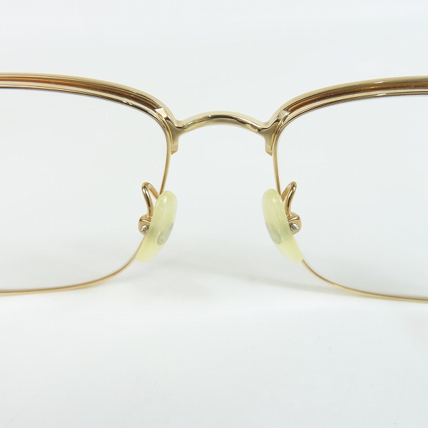 実際に弊社で買取させて頂いた999.9/フォーナインズ 眼鏡/メガネフレーム/アイウェア S-127Tの画像 4枚目