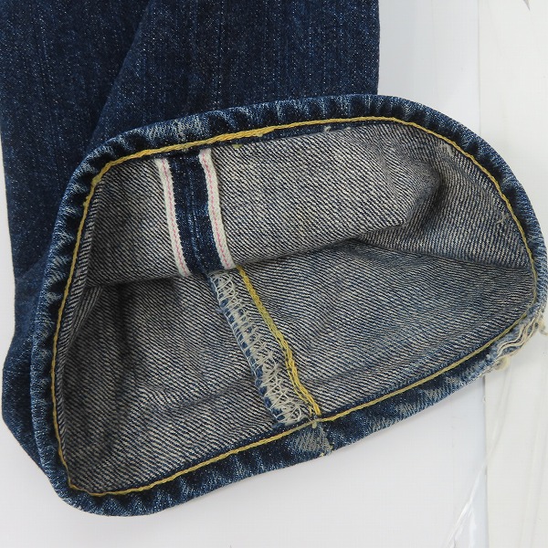 実際に弊社で買取させて頂いたTHE REAL McCOY'S/リアルマッコイズ デニムパンツ ボタンフライ S613/33/34の画像 6枚目