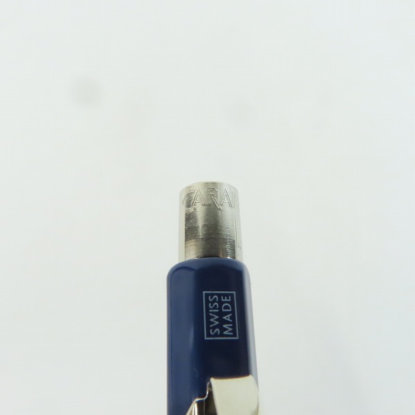 実際に弊社で買取させて頂いたCARAN d'ACHE/カランダッシュ swiss made 849 ボールペン ネイビー系の画像 5枚目