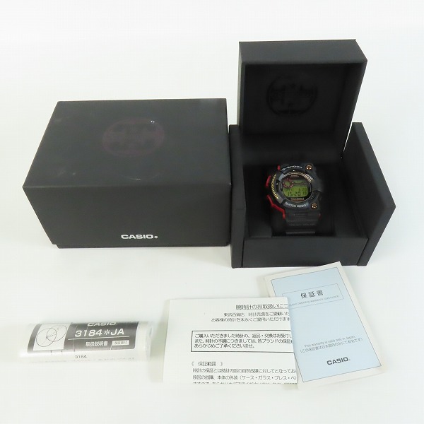 実際に弊社で買取させて頂いたG-SHOCK/Gショック FROGMAN MAGMA OCEAN フロッグマン 35周年 ウォッチ/腕時計 GWF-1035F-1JRの画像 9枚目