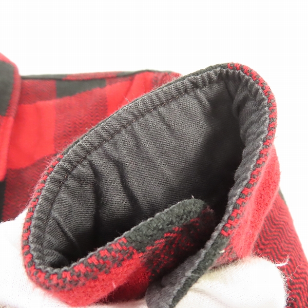 実際に弊社で買取させて頂いたTHE FLAT HEAD/フラットヘッド ブロックチェック 長袖シャツ/36の画像 7枚目