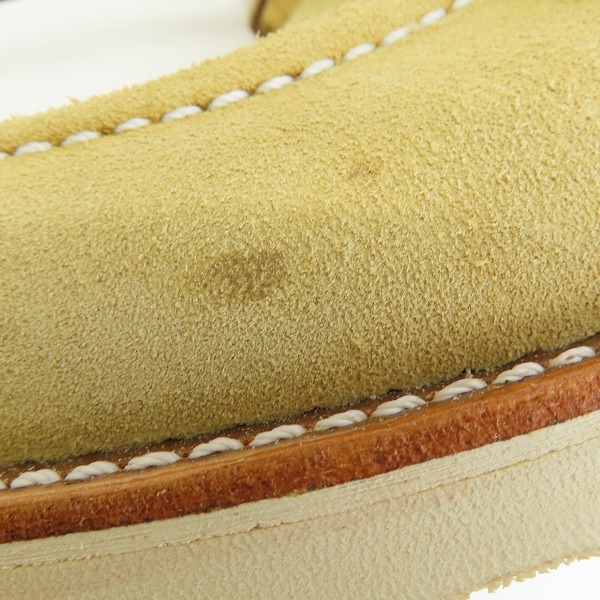 実際に弊社で買取させて頂いたRED WING/レッドウィング 6" CLASSIC MOC/6インチ クラシックモック スエードブーツ 8833/9Dの画像 6枚目