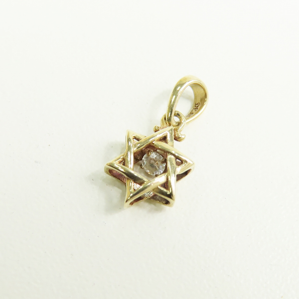 実際に弊社で買取させて頂いたDEAL DESIGN/ディールデザイン K10 シックス スター DS ペンダントトップ イエローゴールド