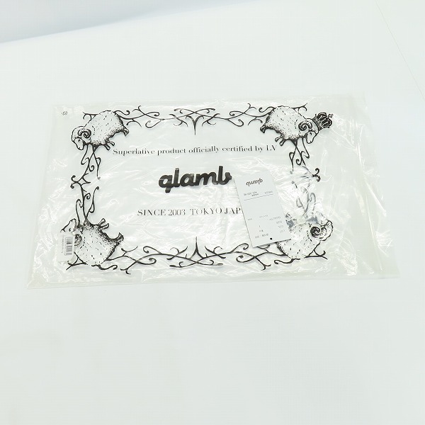 実際に弊社で買取させて頂いたglamb/グラム Pool SH プールシャツ ビリヤードボダン ホワイト GB14SM/SH06 1の画像 7枚目