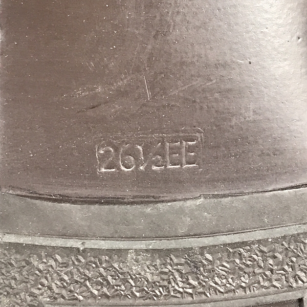 実際に弊社で買取させて頂いたREGAL/リーガル レザー コインローファー A6K5103JB 23/26.5の画像 6枚目