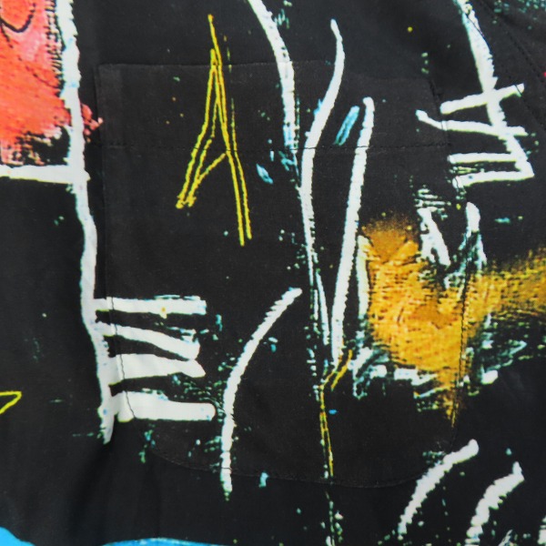 実際に弊社で買取させて頂いたWACKO MARIA×JEAN MICHEL BASQUIAT/ワコマリア×ジャン＝ミシェル・バスキア HAWAIIAN SHIRT/Sの画像 6枚目