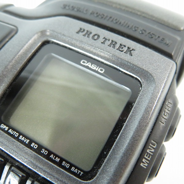 実際に弊社で買取させて頂いたCACIO/カシオ PRO TREK/プロトレック デジタル GPS クォーツ 腕時計/ウォッチ PRT-1【動作未確認】の画像 5枚目