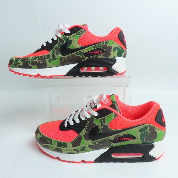 実際に弊社で買取させて頂いたNIKE×atmos/ナイキ×アトモス AIR MAX 90 DUCK CAMO エアマックス90 ダックカモ CW6024-600 28.5の画像 3枚目