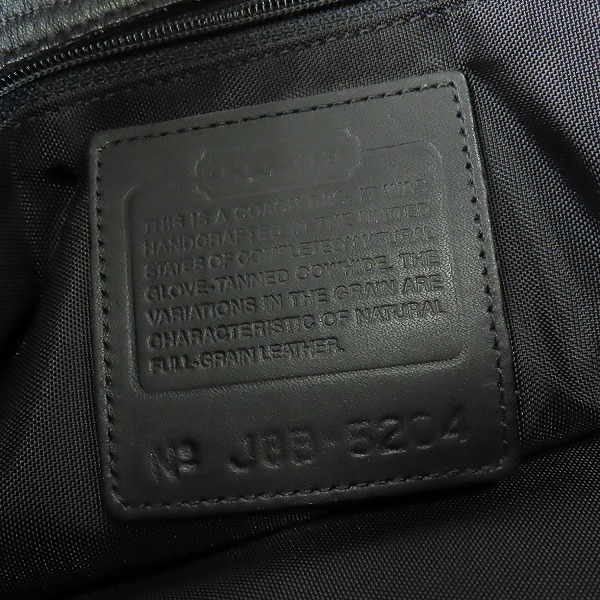 実際に弊社で買取させて頂いたCOACH/コーチ オールドコーチ ターンロック レザー 2WAY ショルダーバッグ/ブリーフケースの画像 4枚目