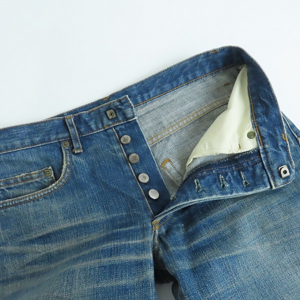 実際に弊社で買取させて頂いたDIOR HOMME/ディオールオム 06AW エディ・スリマン期 爪痕ウォッシュドデニムパンツ 6HH1011522/28 の画像 2枚目