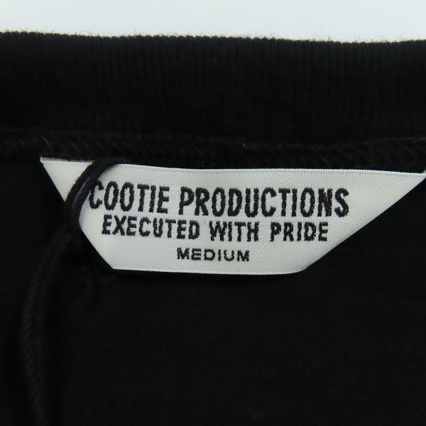 実際に弊社で買取させて頂いた【未使用】COOTIE/クーティー Print Oversized L/S Tee GLORY BOUND プリント 長袖Tシャツ CTE-21S330/Mの画像 2枚目