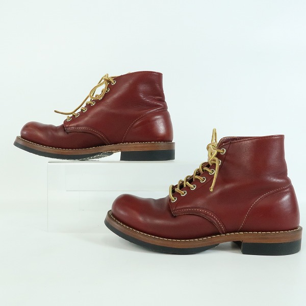 実際に弊社で買取させて頂いたRED WING/レッドウィング アイリッシュセッター ブーツ 犬タグ 8166/6.5D の画像 3枚目