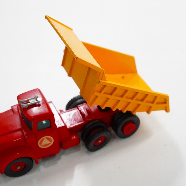実際に弊社で買取させて頂いたMATCHBOX/マッチボックス K-19 KING SIZE SCAMMELL TIPPER TRUCK/スキャメル ティッパートラック ミニカーの画像 7枚目