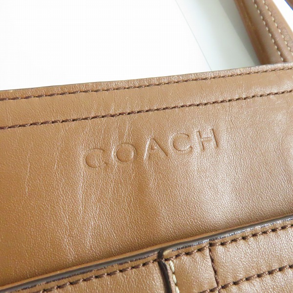 実際に弊社で買取させて頂いたCOACH/コーチ トートバッグ ショルダーバッグ  レザー  F70673 の画像 5枚目