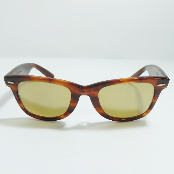実際に弊社で買取させて頂いたRay-Ban/レイバン B&L ボシュロム社製 WAYFARER/ウェイファーラー サングラス/アイウェアの画像 1枚目
