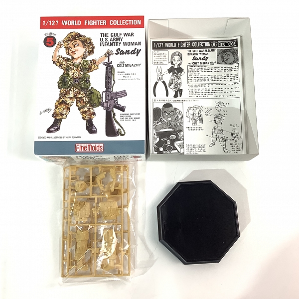 実際に弊社で買取させて頂いた【未組立】Fine Molds/ファインモールド 1/12? スケール ワールドファイターコレクション プラモデル 5点セット/鳥山明の画像 4枚目