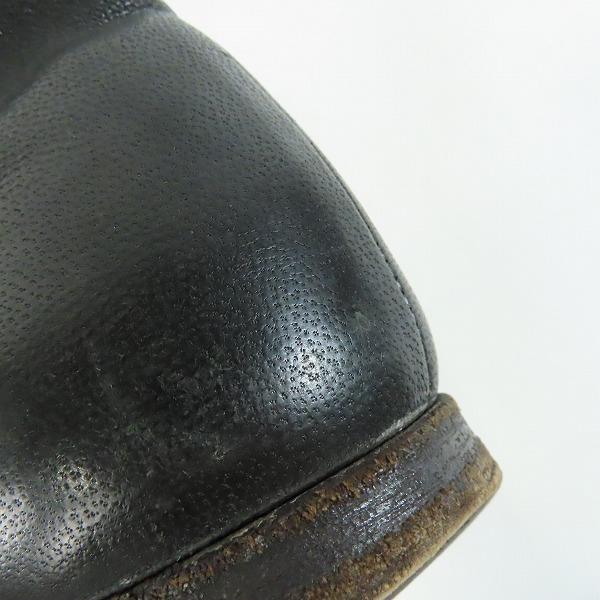 実際に弊社で買取させて頂いたMIHARAYASUHIRO/ミハラヤスヒロ レースアップ レザーブーツ/25.5の画像 7枚目