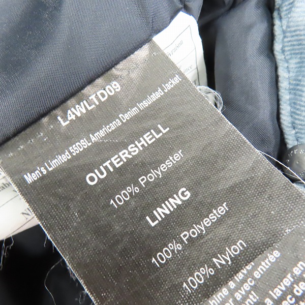 実際に弊社で買取させて頂いた686×DIESEL/シックスエイトシックス×ディーゼル 55DSL Americana Denim Jacket デニム スノーボードウェア Mの画像 3枚目