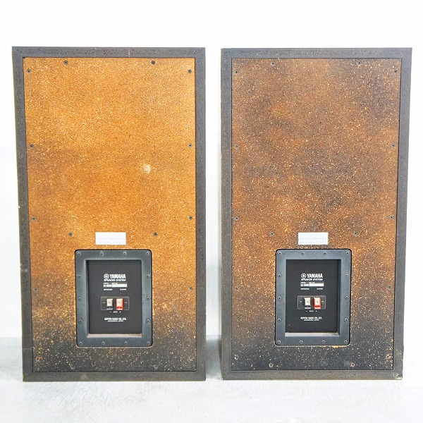 実際に弊社で買取させて頂いた ★【使用感有り】YAMAHA/ヤマハ NS-1000M ブックシェルフ型 スピーカー ペア 動作未確認の画像 6枚目