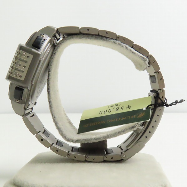 実際に弊社で買取させて頂いた(1)CASIO/カシオ PROTREK/プロトレック HUNTING WORLD PRT-420/PR420-HW1【動作未確認】の画像 1枚目