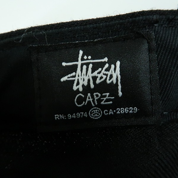 実際に弊社で買取させて頂いたSTUSSY×NEW ERA/ステューシー×ニューエラ ベースボールキャップ/帽子 7-1/2の画像 4枚目