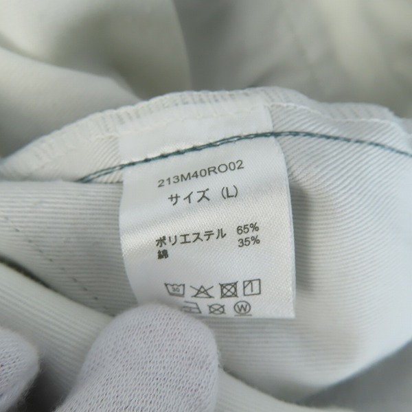 実際に弊社で買取させて頂いたDickies/ディッキーズ TC素材 イージーパンツ 213M40RO02 /Lの画像 3枚目