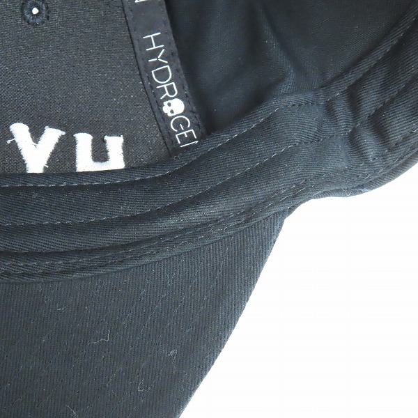 実際に弊社で買取させて頂いたHYDROGEN/ハイドロゲン スカルワッペン/ロゴ刺繍 6パネル キャップの画像 8枚目