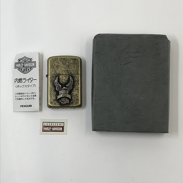実際に弊社で買取させて頂いたHARLEY-DAVIDSON/ハーレーダビッドソン 内燃ライター (ボックスタイプ) ガスライターの画像 6枚目