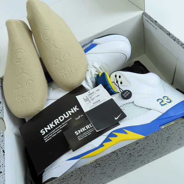 実際に弊社で買取させて頂いたNIKE/ナイキ AIR JORDAN 5 RETRO/エアジョーダン5 レトロ レイニー 136027-189/29.0の画像 8枚目